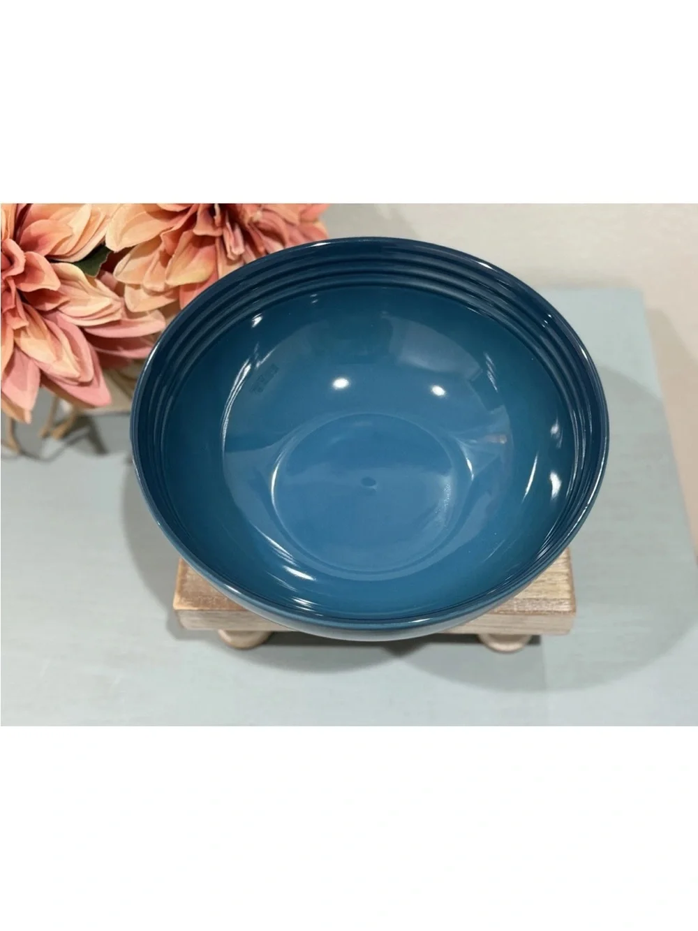 Le Creuset 24cm/2.2L Stoneware Serving Bowl Deep Teal 2.4QT 9.4